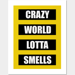 Crazy World Posters and Art